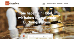 Desktop Screenshot of machambre.de