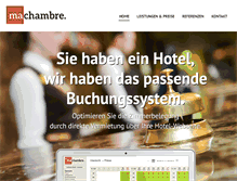 Tablet Screenshot of machambre.de